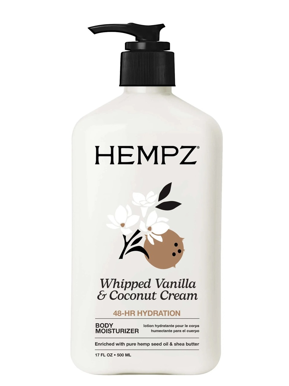Whipped Vanilla & Coconut Cream Moisturizing Body Lotion
